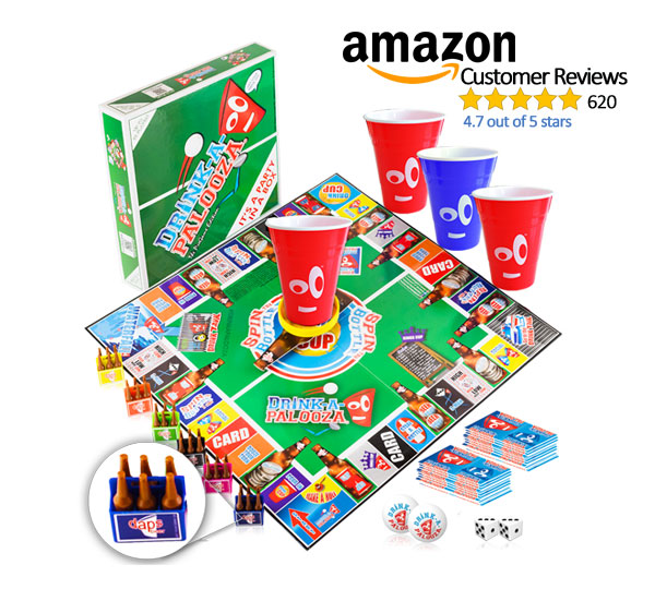 DRINK-A-PALOOZA® Party Board Game: The PreGame Edition